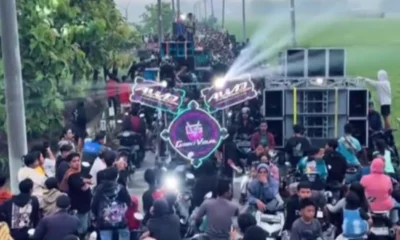Viral! Pawai Sahur di Jombang Pakai Sound Horeg dan Penari Seksi