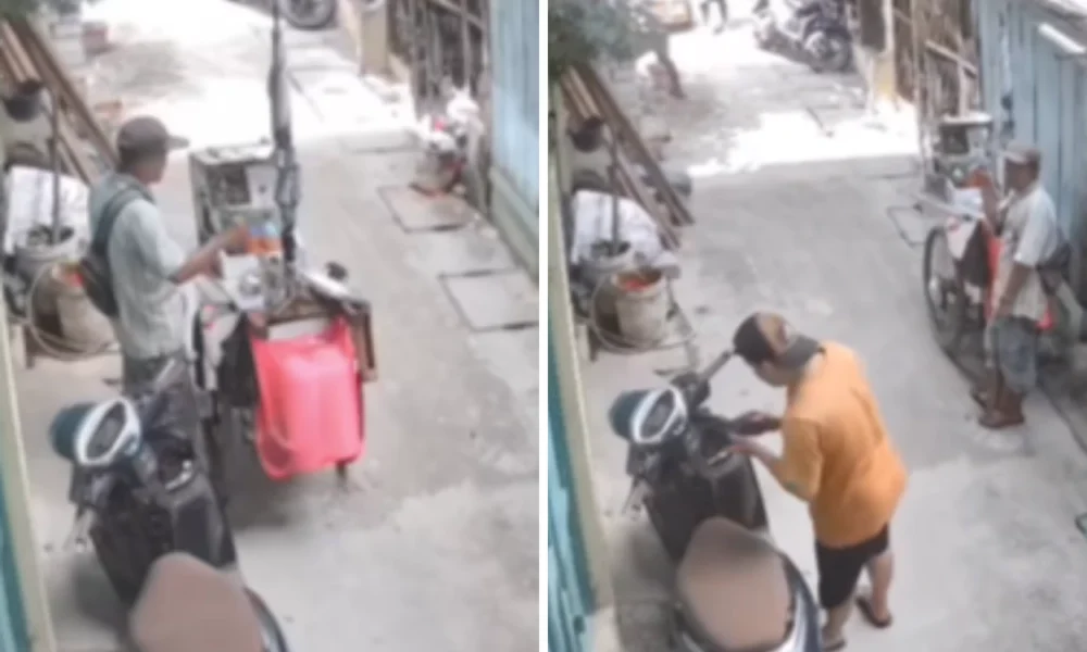 Viral Tukang Bakso Jaga Hp Pemuda yang Tertinggal di Motor, Nunggu di Depan Rumah