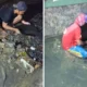 Viral! Warga Pamekasan Berburu Emas di Parit