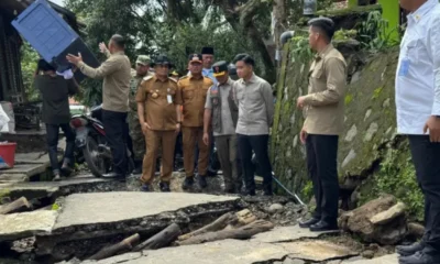Wapres Gibran Tinjau Warga Terdampak Tanah Bergerak di Tegal