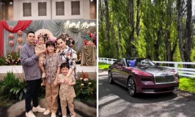 Wow! Raffi Ahmad Hadiahi Nagita Mobil Mewah Rolls Royce Spectre