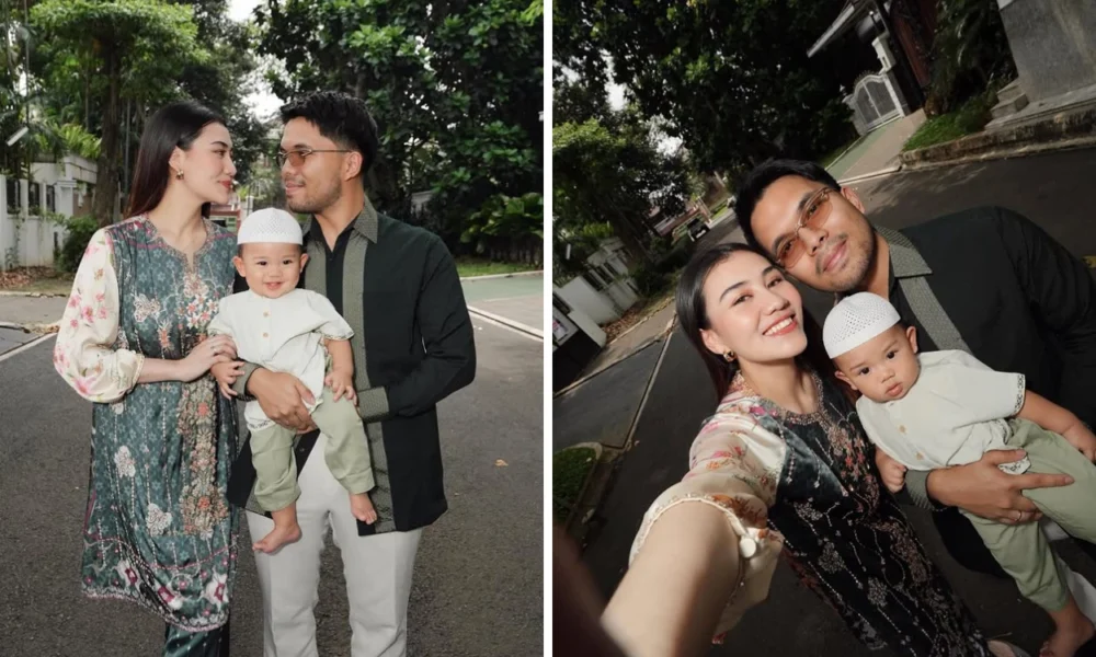 Aaliyah Massaid dan Thariq Unboxing THR Anaknya, Dapat Uang Dollar!