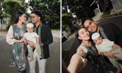 Aaliyah Massaid dan Thariq Unboxing THR Anaknya, Dapat Uang Dollar!