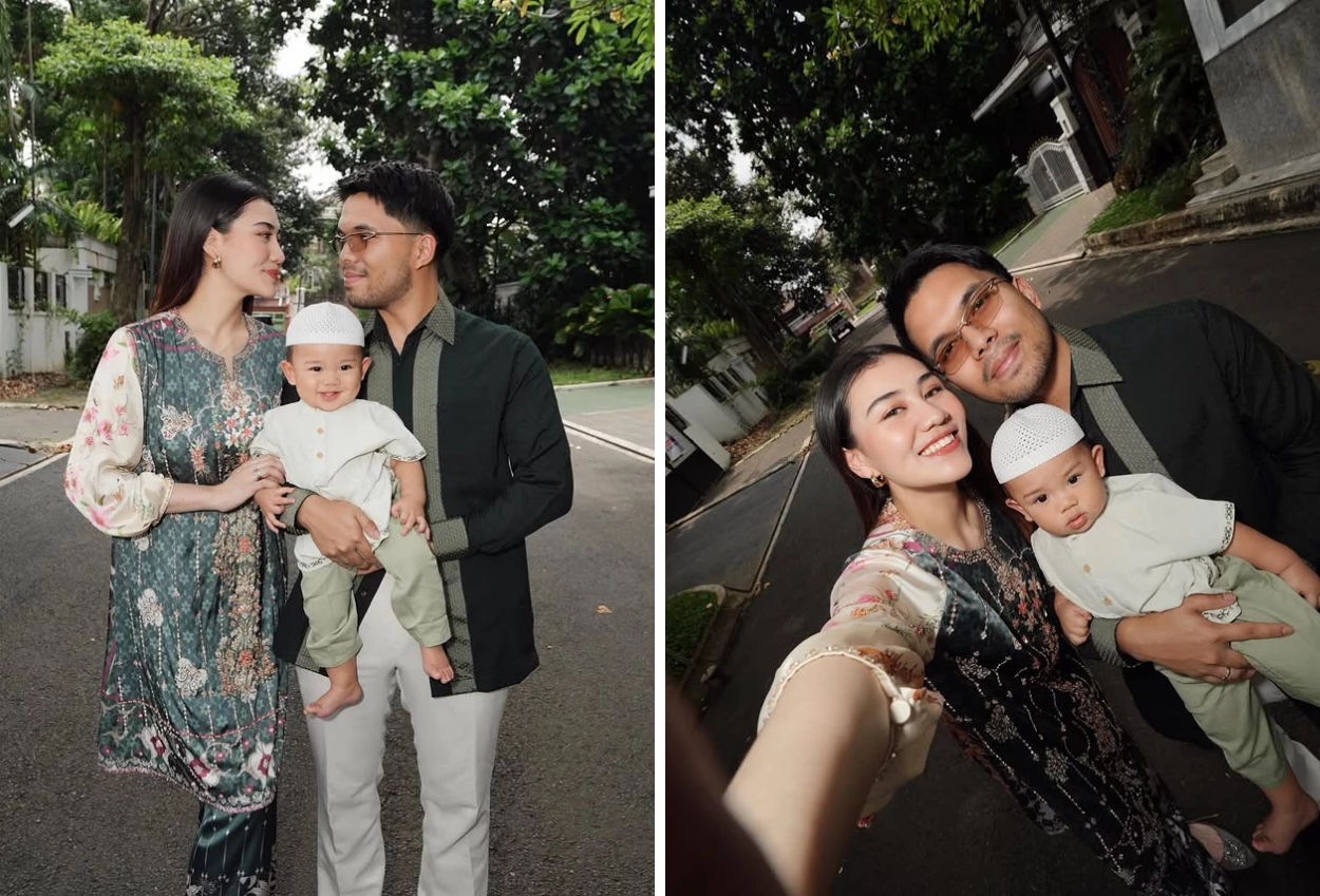 Aaliyah Massaid dan Thariq Unboxing THR Anaknya, Dapat Uang Dollar!