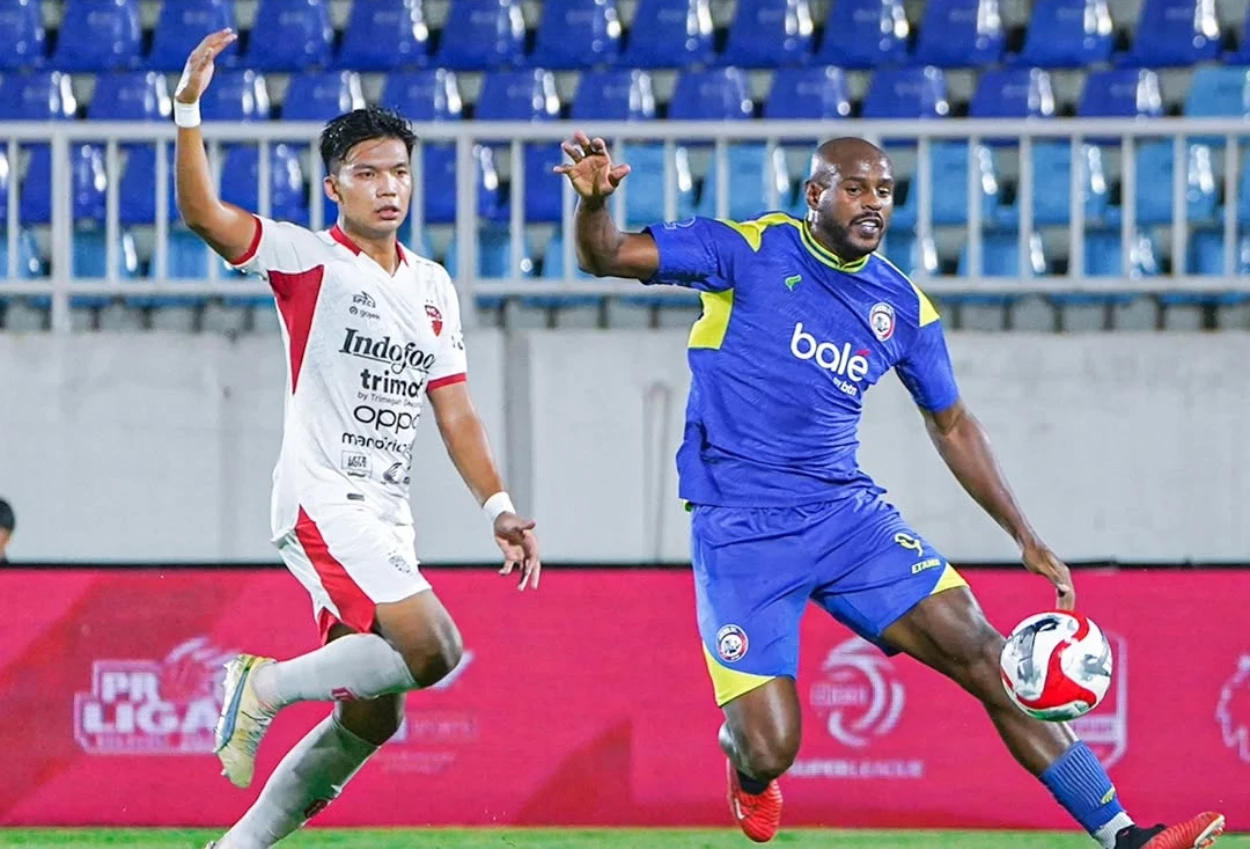 Arema FC vs Bali United 3 4 Singo Edan Kalah di Kandang Sendiri