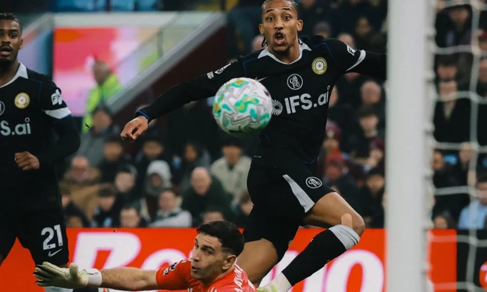 Aston Villa vs Chelsea 1 4 Joao Pedro Cetak Hattrick