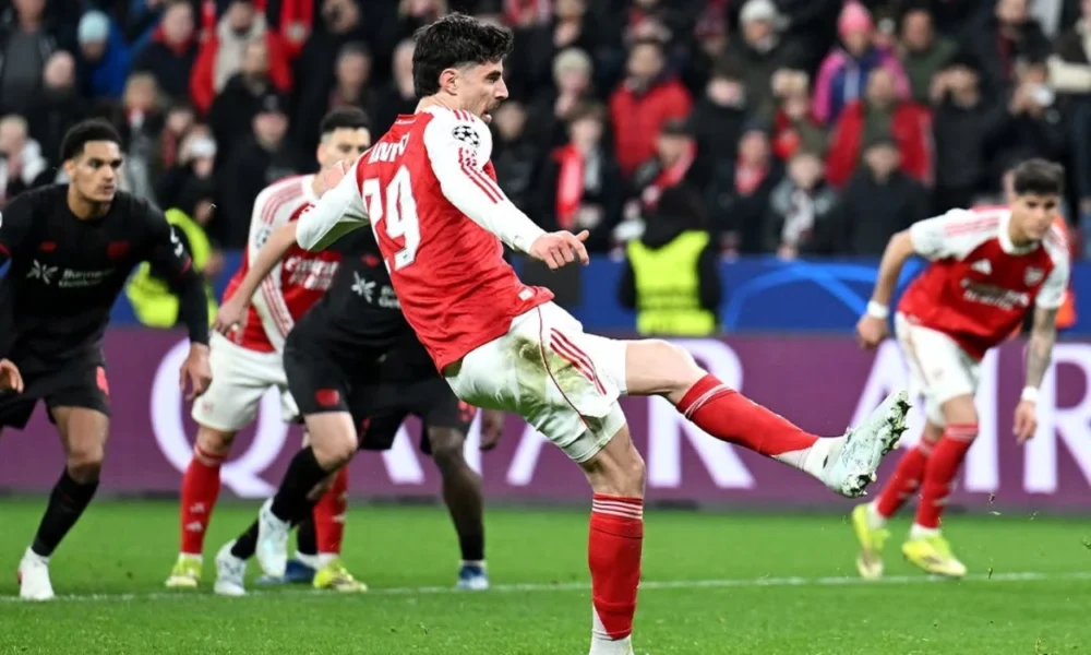 Bayer Leverkusen vs Arsenal 1 1 Gol Penalti Kai Havertz Selamatkan The Gunners dari Kekalahan