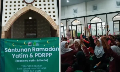 Berbagi Kebahagiaan Ramadan, Masjid Al Marjan Gelar Santunan untuk Yatim dan Dhuafa