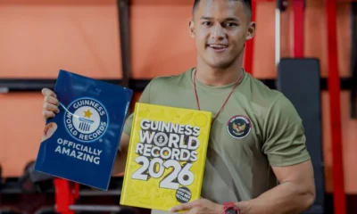 Cetak 2 Rekor Dunia di Sea Games 2026, Rizki Juniansyah Terima 2 Gelar Guinness World Records