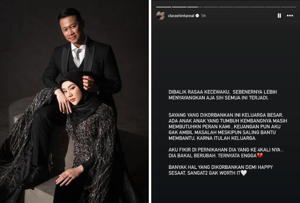 Clara Shinta Buka Suara usai Diduga Pergoki Suami Video Call dengan Wanita Lain