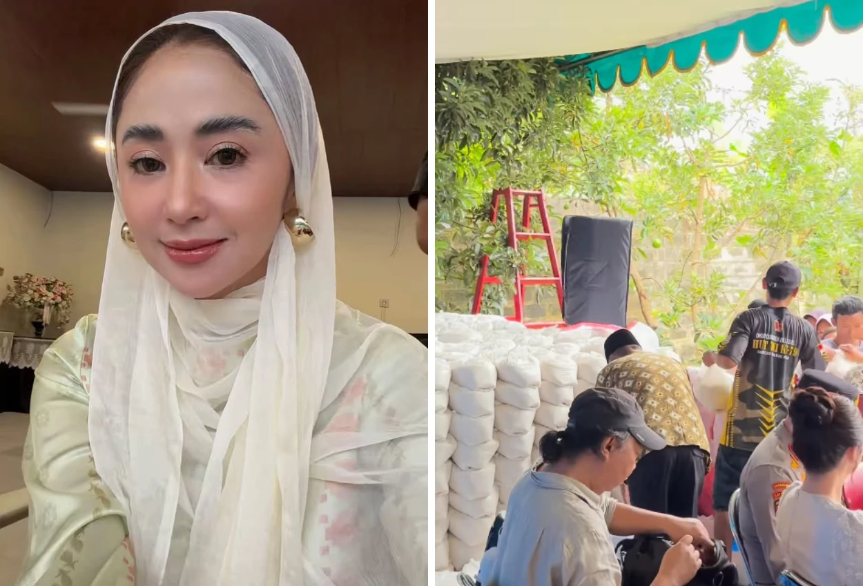 Dewi Perssik Kena Nyinyir Netizen soal THR, padahal Gelontorkan Uang Ratusan Juta Rupiah