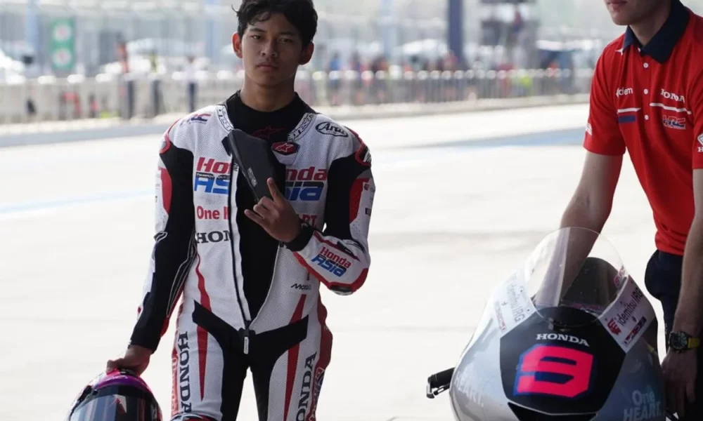 Finis Kelima Moto3 Thailand, Veda Ega Pratama Siap Bersaing di Moto3 Brasil!
