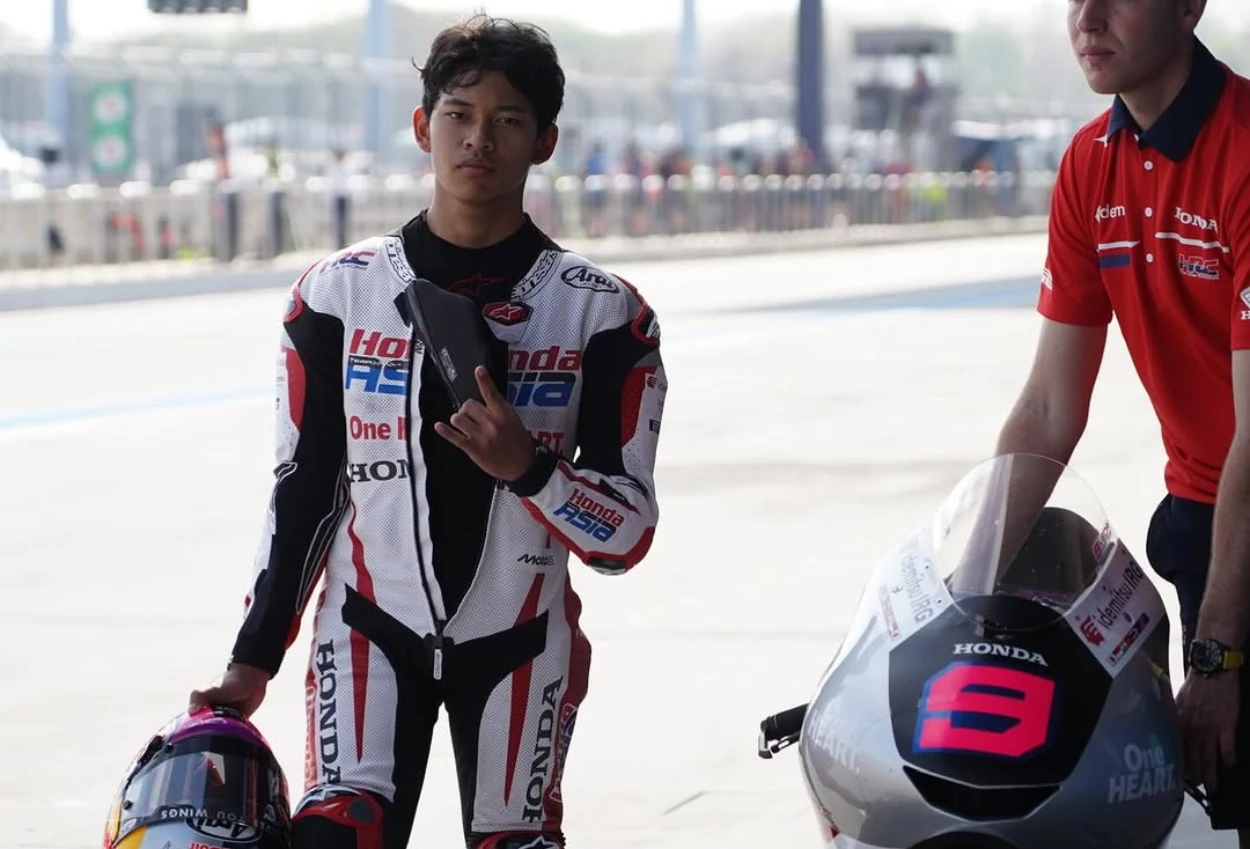 Finis Kelima Moto3 Thailand, Veda Ega Pratama Siap Bersaing di Moto3 Brasil!