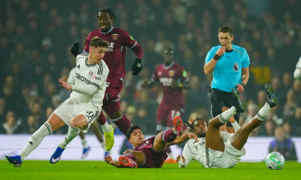 Fulham vs West Ham 0 1 Gol Summerville Selamatkan The Hammers