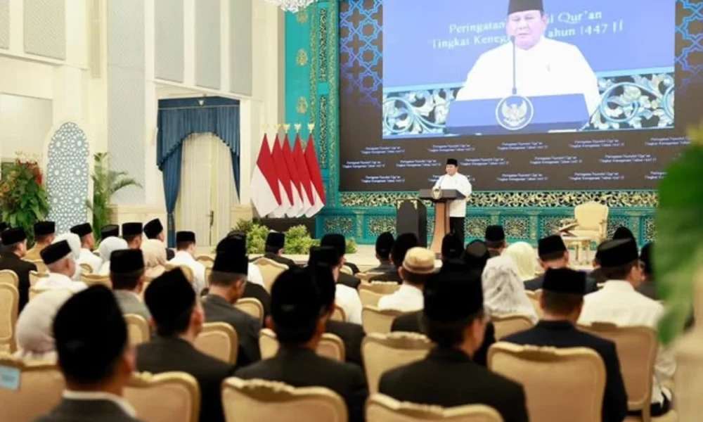 Gelar Nuzulul Quran, Prabowo Tidak Ada Negara Berhasil jika Tidak Bersih Bersih Korupsi