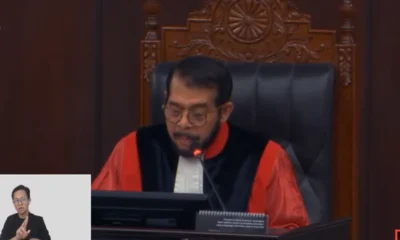 Hakim MK Anwar Usman Pamit dari MK, Minta Maaf jika Ada Kekurangan