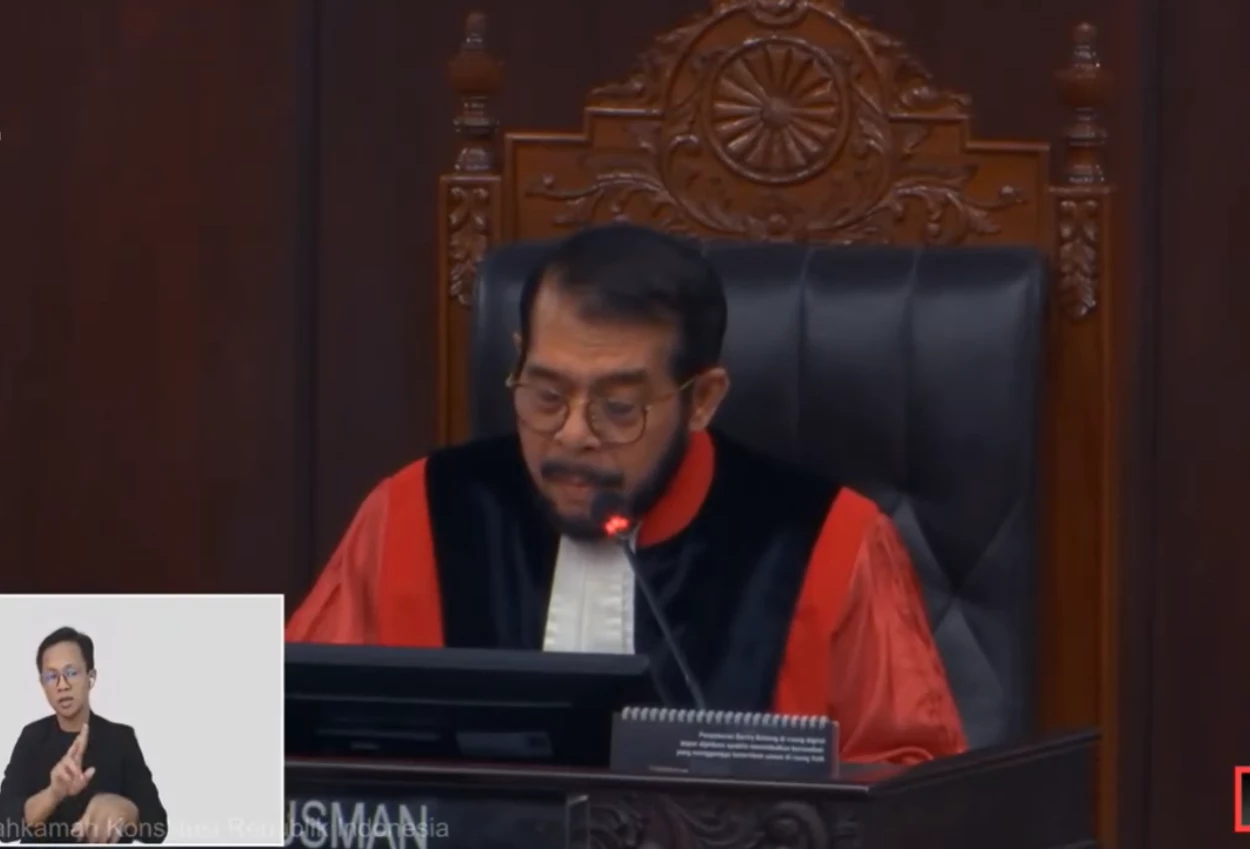Hakim MK Anwar Usman Pamit dari MK, Minta Maaf jika Ada Kekurangan