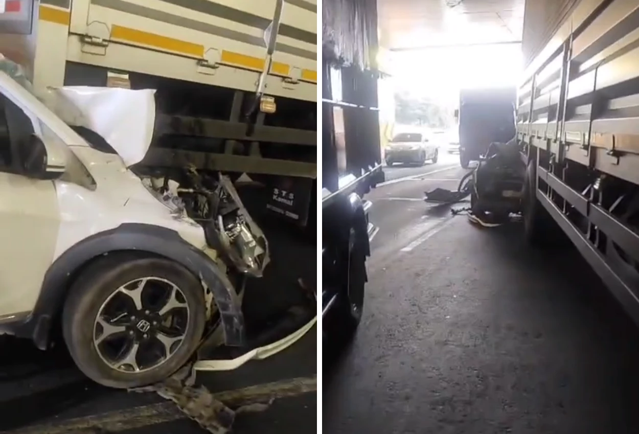 Kecelakaan Beruntun di Tol JORR Libatkan 7 Kendaraan, Diduga Berawal dari Truk Rem Blong