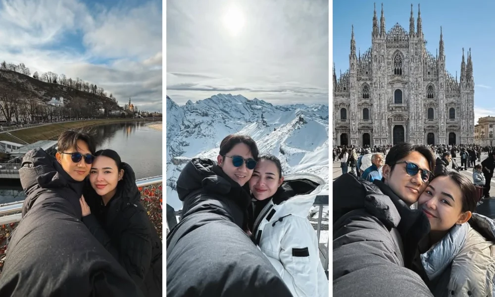 Keliling Tiga Negara, Amanda Manopo Baby Moon Pamer Kemesraan dengan Kenny