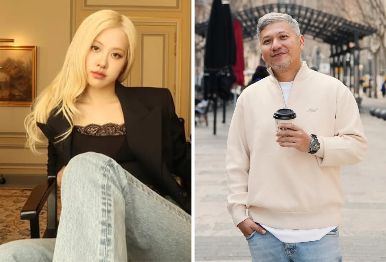 Kocak! Ini Momen Gading Marten jadi Paparazi saat Ketemu Rose BLACKPINK