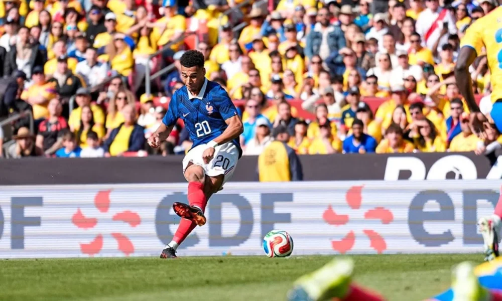 Kolombia vs Prancis 1 3 Brace Desire Doue Bawa Les Bleus Makin Mantap Jelang Piala Dunia