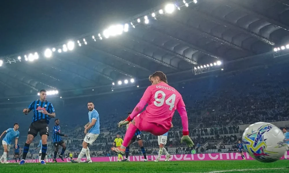 Lazio vs Atalanta 2 2 Leg Pertama Semifinal Coppa Italia Berakhir Imbang