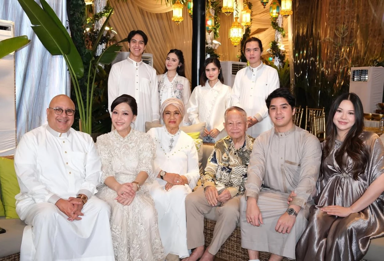 Lebaran, Maia Estianty Gelar Open House Glamour hingga Bagi Bagi THR Segepok (1)
