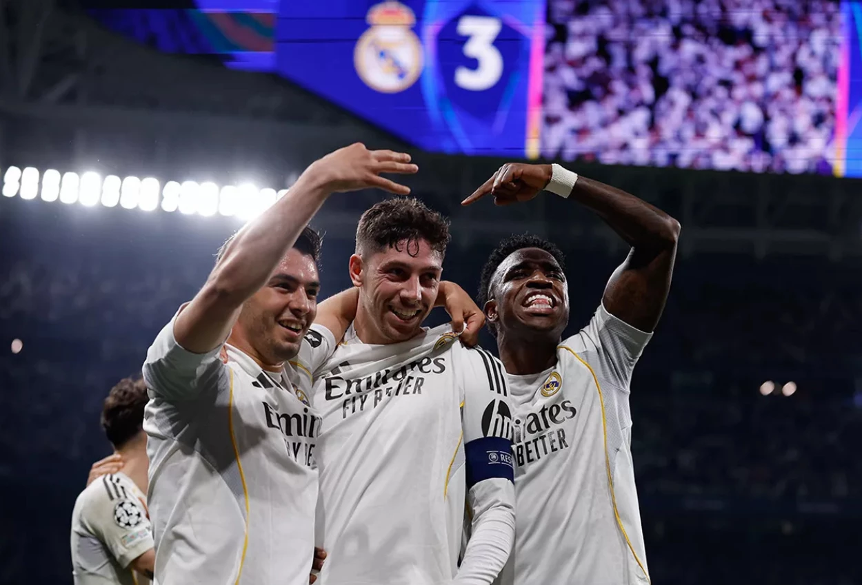 Madrid vs City 3 0 Hattrick Valverde Bungkam The Citizens