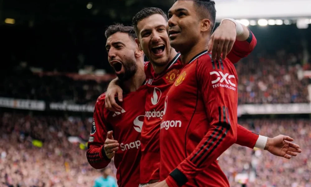 Man United vs Aston Villa 3 1 Setan Merah Kokoh di Posisi Tiga Besar