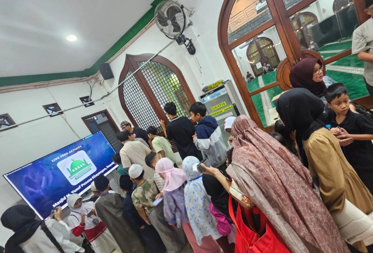 Masjid K.H Yusuf Pesona Khayangan Adopsi Program STAM SEDH untuk Tarik Minat Ibadah Anak Anak