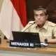 Menaker Minta Gubernur Turunkan Pengawas untuk Tangani Aduan THR