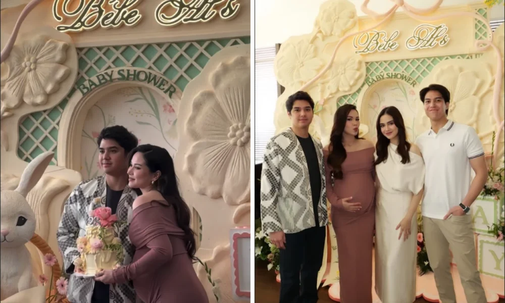 Momen Alyssa Daguise Rayakan Ulang Tahun sekaligus Baby Shower