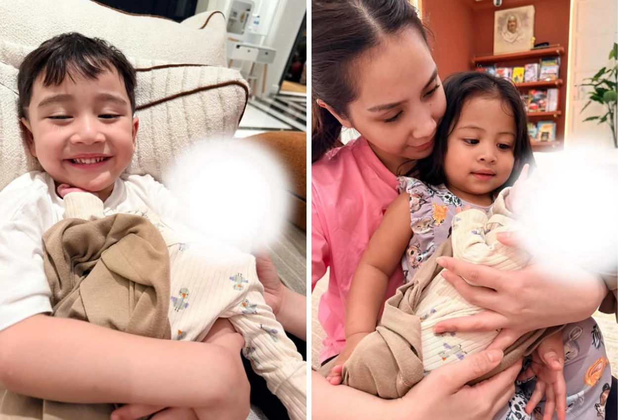 Momen Lily hingga Rafathar Pangku Baby Muhammad, Anak Adopsi Lagi (1)