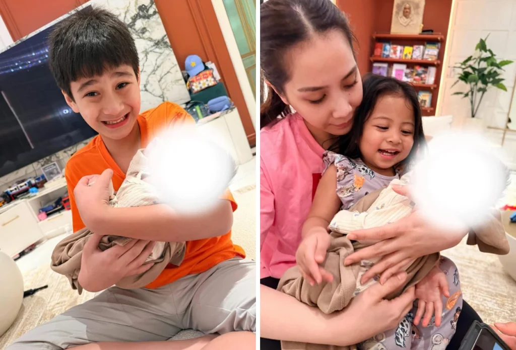 Momen Lily hingga Rafathar Pangku Baby Muhammad, Anak Adopsi Lagi
