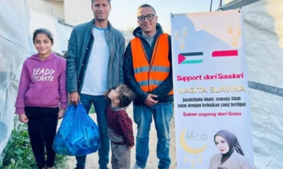 Nagita Slavina Salurkan Ratusan Paket Sembako untuk Warga Palestina