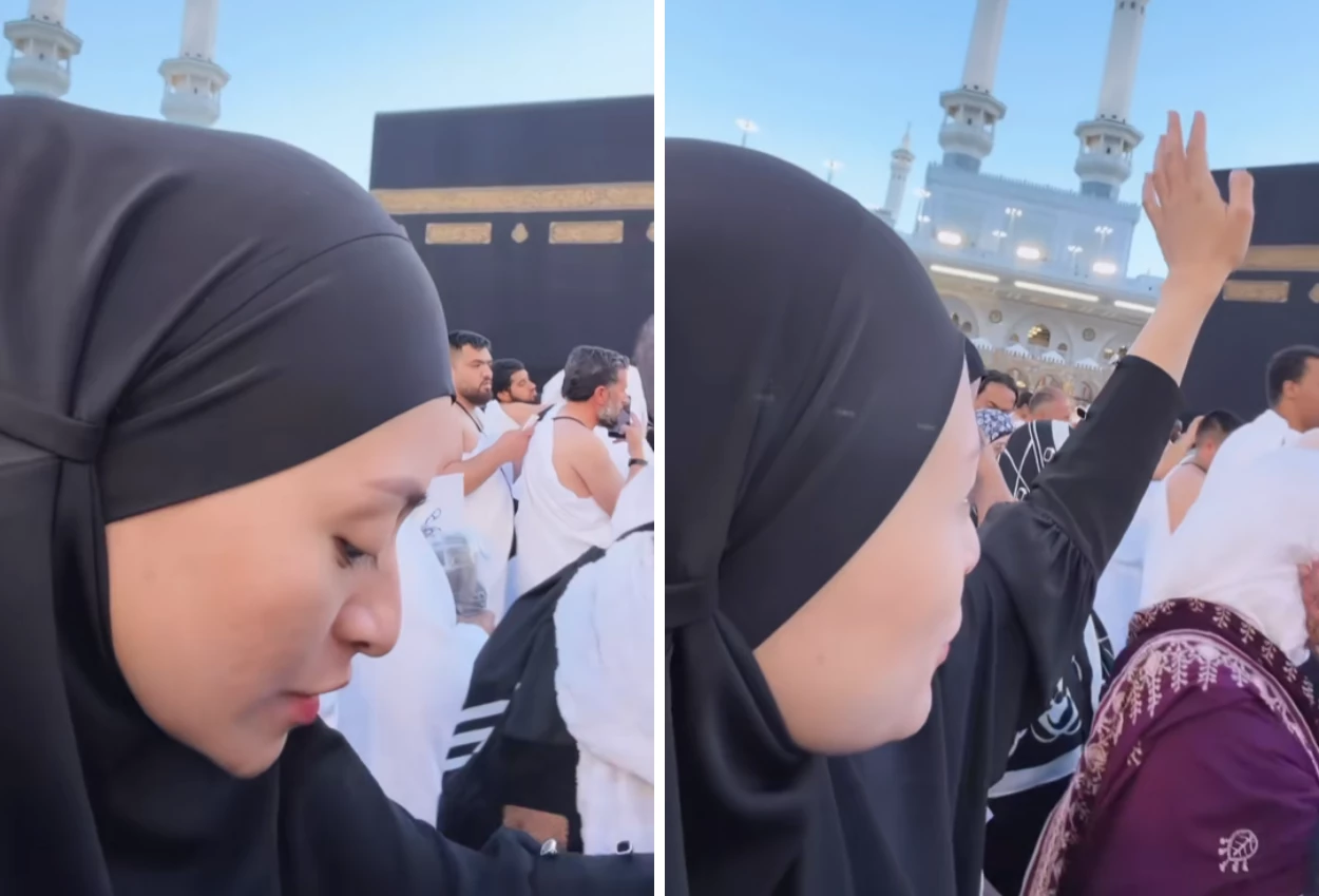 Nathalie Holscher Berdoa Minta Jodoh Berondong dan Banyak Duit saat Tawaf