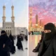Potret Vanesha Priscilla Tampil pakai Cadar saat Umrah