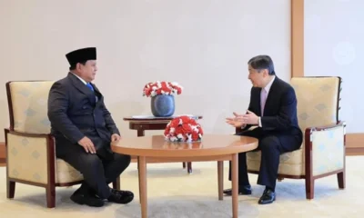 Prabowo Bertemu Kaisar Naruhito di Istana Kekaisaran Jepang