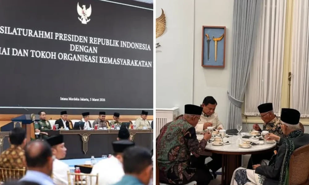 Prabowo Buka Bersama dengan Para Ulama di Istana Negara