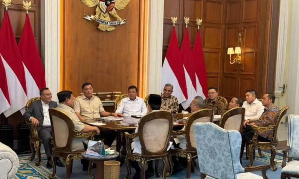 Prabowo Panggil Wakil Ketua DPR hingga Menhan ke Istana, Ini yang Dibahas