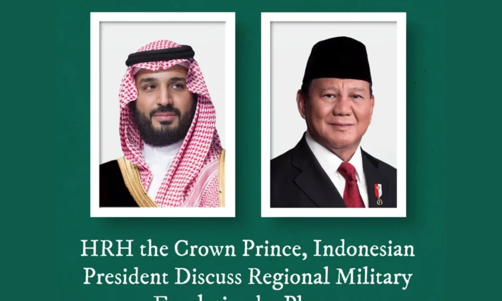 Prabowo Telepon Pangerang Arab Saudi, Serukan Penghentian Konflik Timur Tengah