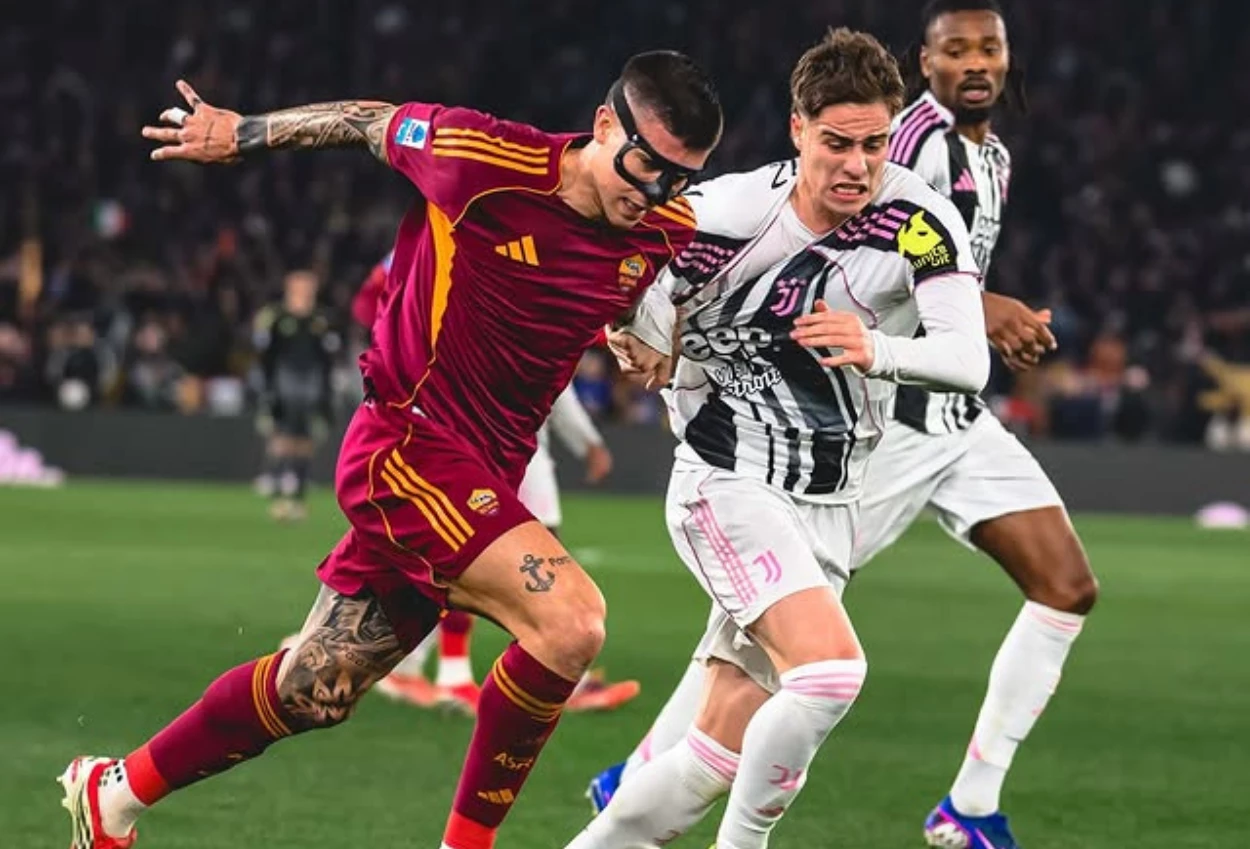 Roma vs Juventus 3 3 Gol Federico Gatti Selamatkan Bianconeri