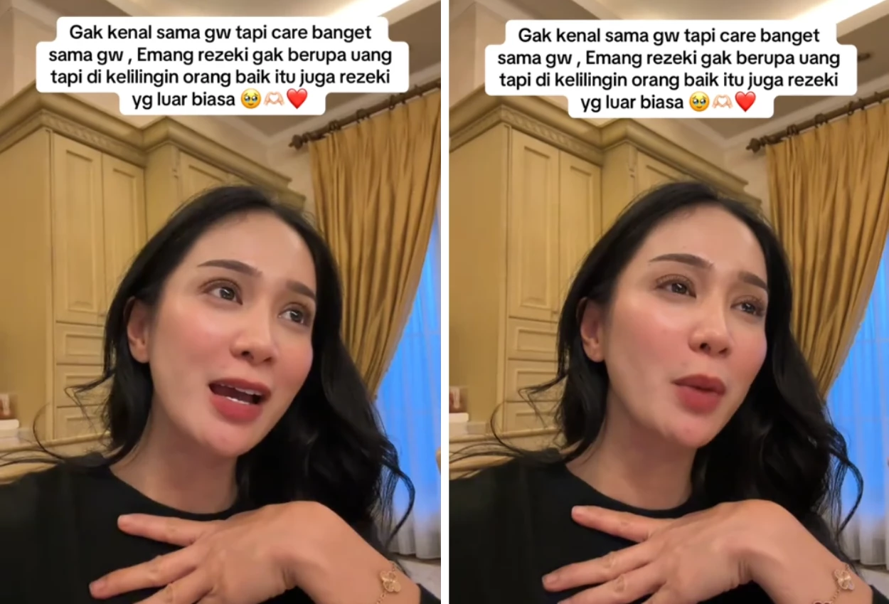 Terharu Diberi Hampers oleh Tukang Sayur dan Sembako, Bunga Zainal Harusnya Gue yang Ngasih