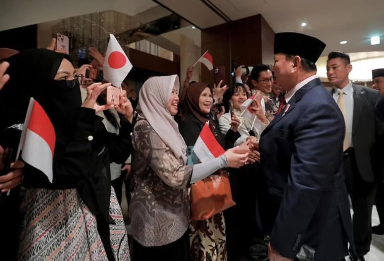 Tiba di Tokyo, Prabowo Awali Kunjungan Perdana ke Jepang