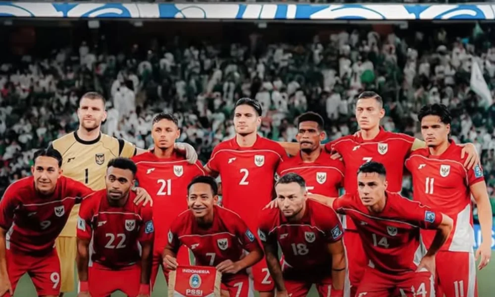 Update Ranking FIFA Timas Indonesia jelang Laga Lawan St Kitts and Nevis