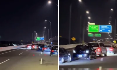 Viral! Konvoi Mobil Zig zag di Tol Becakayu, Polisi Buru Pengemudi