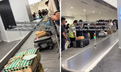 Viral! Penumpang di Bandara Makassar Dapat Hampers Lebaran saat Ambil Barang di Bagasi