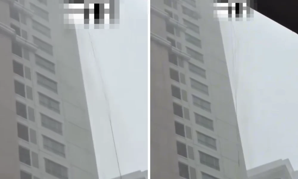 Viral! Petugas Pembersih Kaca Gedung di Surabaya Tewas usai Terombang ambing di Gondola