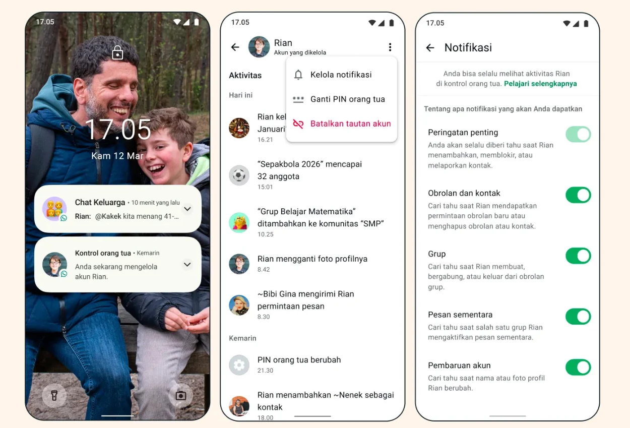 WhatsApp Rilis Akun Khusus Anak, Orang Tua Bisa Kontrol