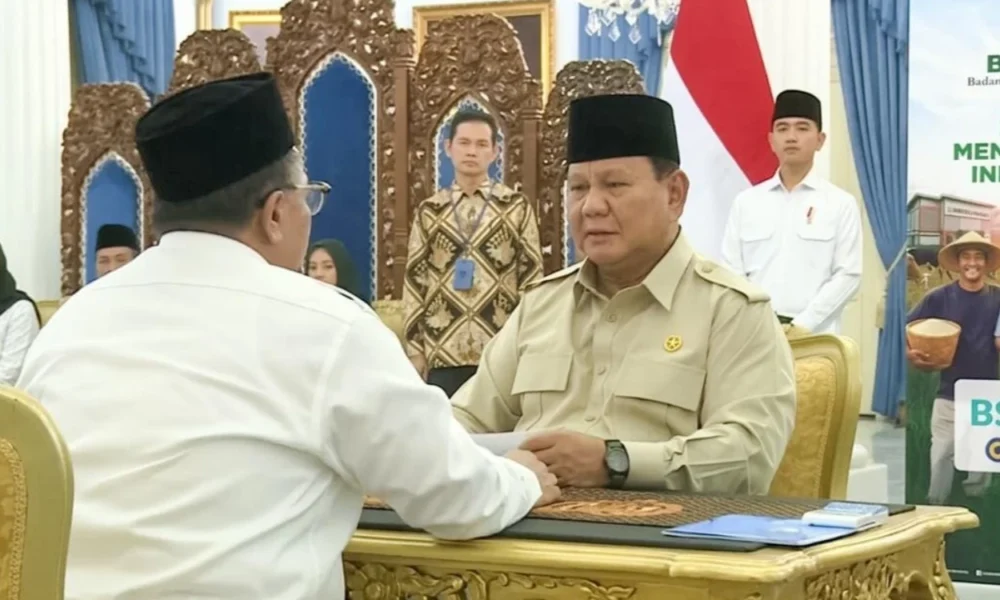Zakat Prabowo dan Jajaran Menterinya Tembus Rp3,8 Miliar